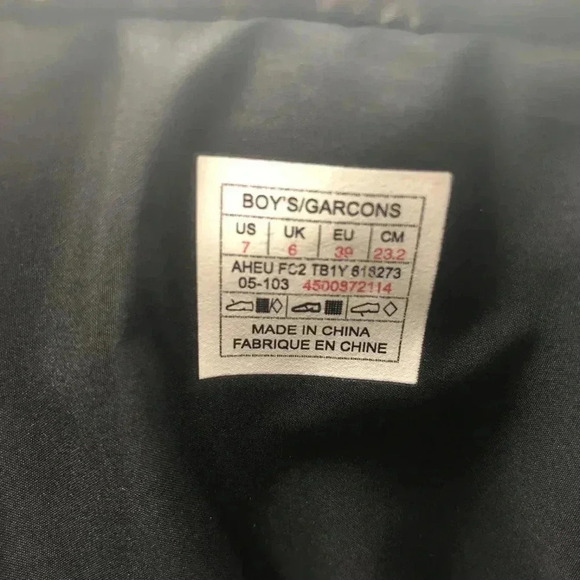 The North Face Brown Cold Weather/Snow Boots - Size Children's 7 - Picture 8 of 10